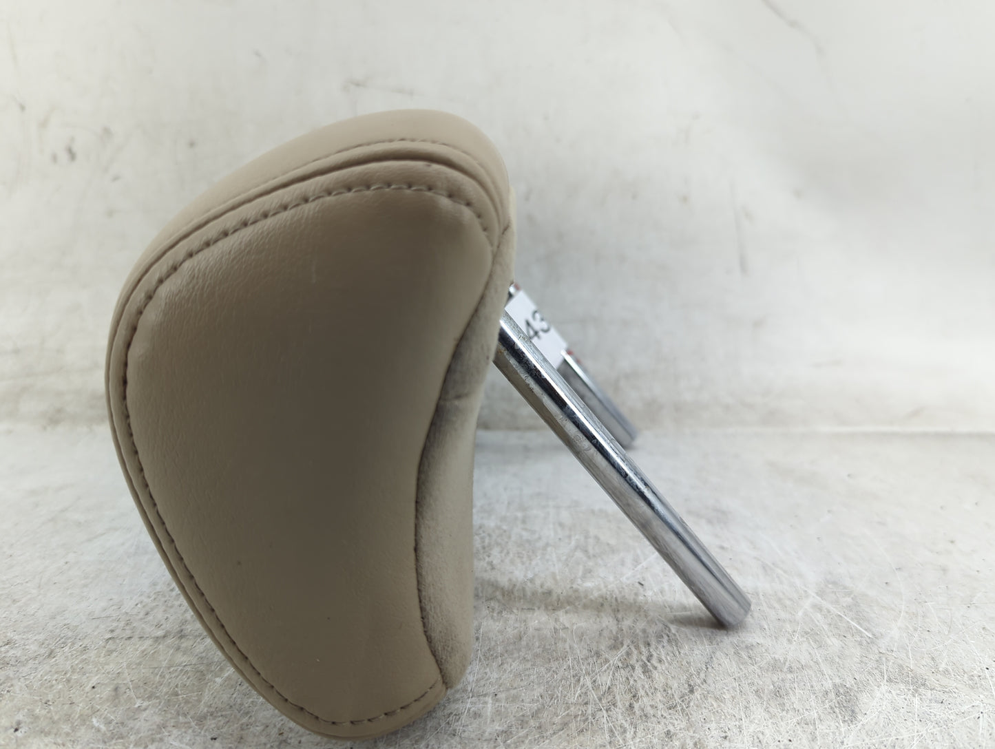 2007-2008 Nissan Maxima Headrest Head Rest Front Driver Seat Light Beige - Oemusedautoparts1.com