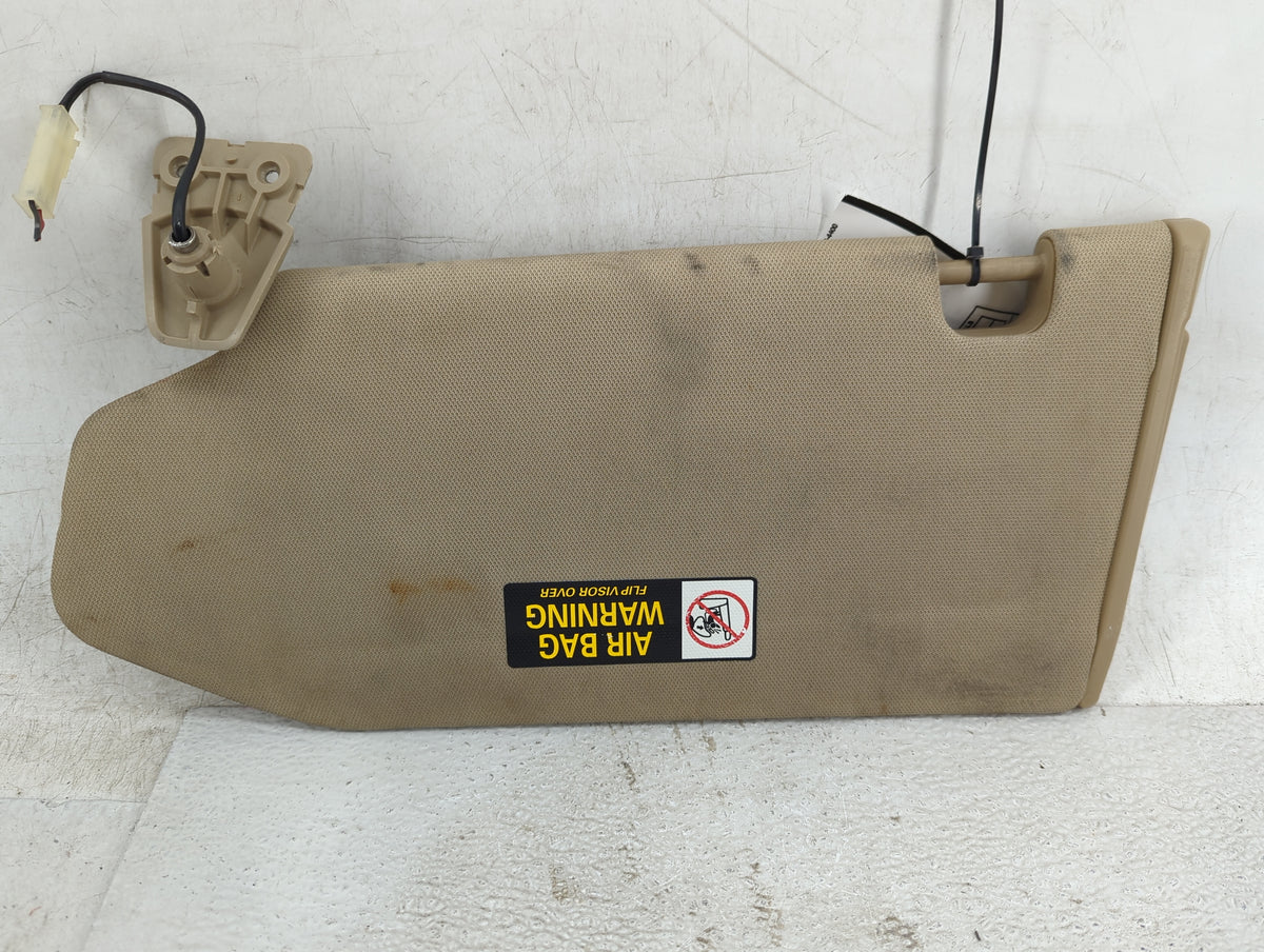 2006-2008 Nissan Maxima Sun Visor Shade Replacement Passenger Right Mirror Fits Fits 2006 2007 2008 OEM Used Auto Parts - Oe