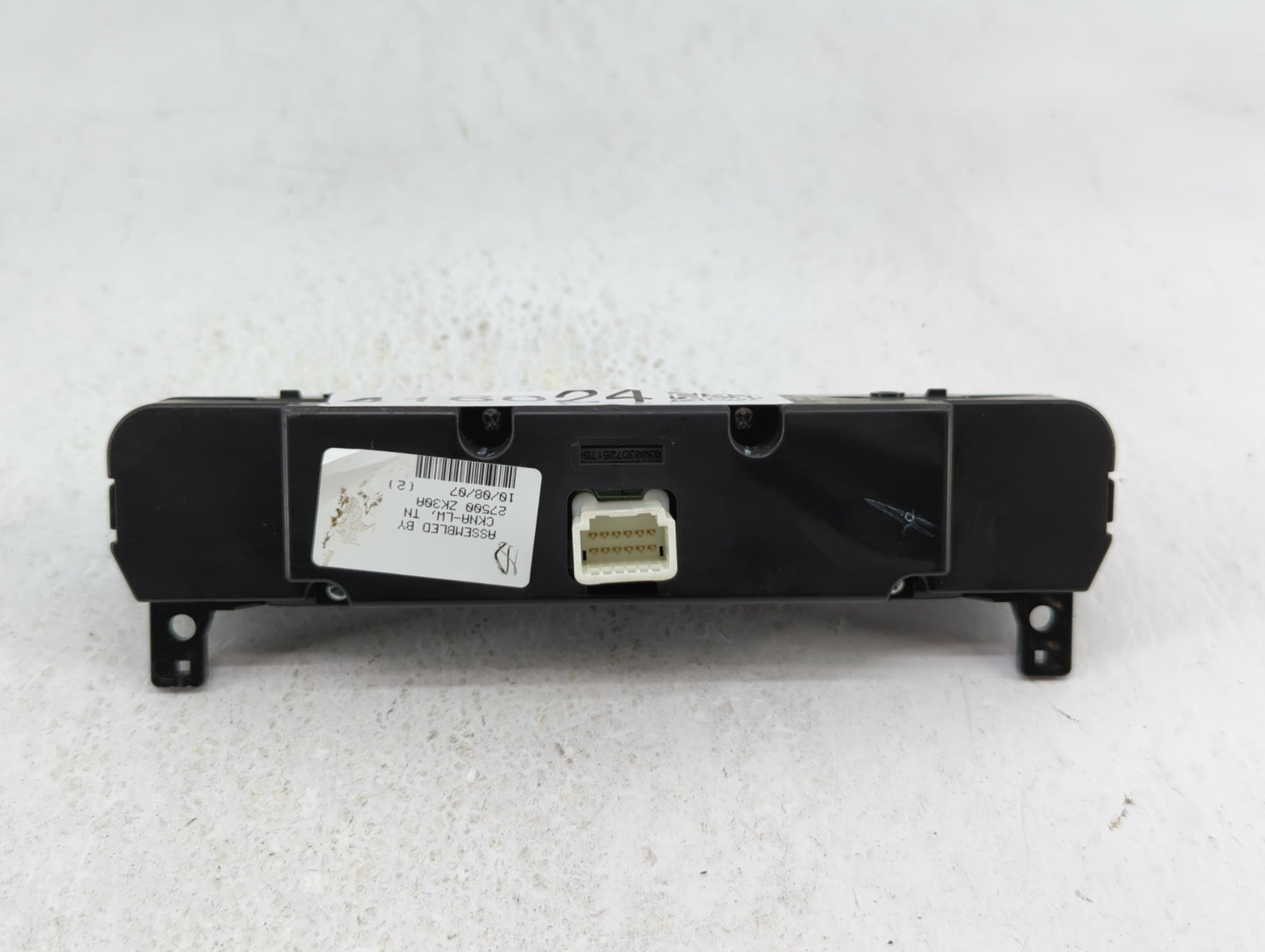2007-2008 Nissan Maxima Climate Control Module Temperature AC/Heater Replacement P/N:96939 ZK30E 27500 ZK30A Fits Fits 2007