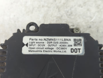 2008 Nissan Maxima Headlight Ballast Head Light