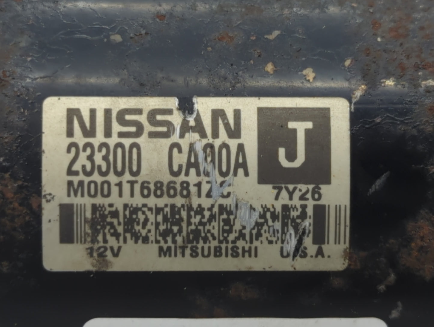 2007-2008 Nissan Maxima Car Starter Motor Solenoid OEM P/N:M001T68681ZC 23300 CA90A Fits Fits 2003 2004 2005 2006 2007 2008