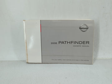 2008 Nissan Pathfinder Owners Manual Book Guide OEM Used Auto Parts