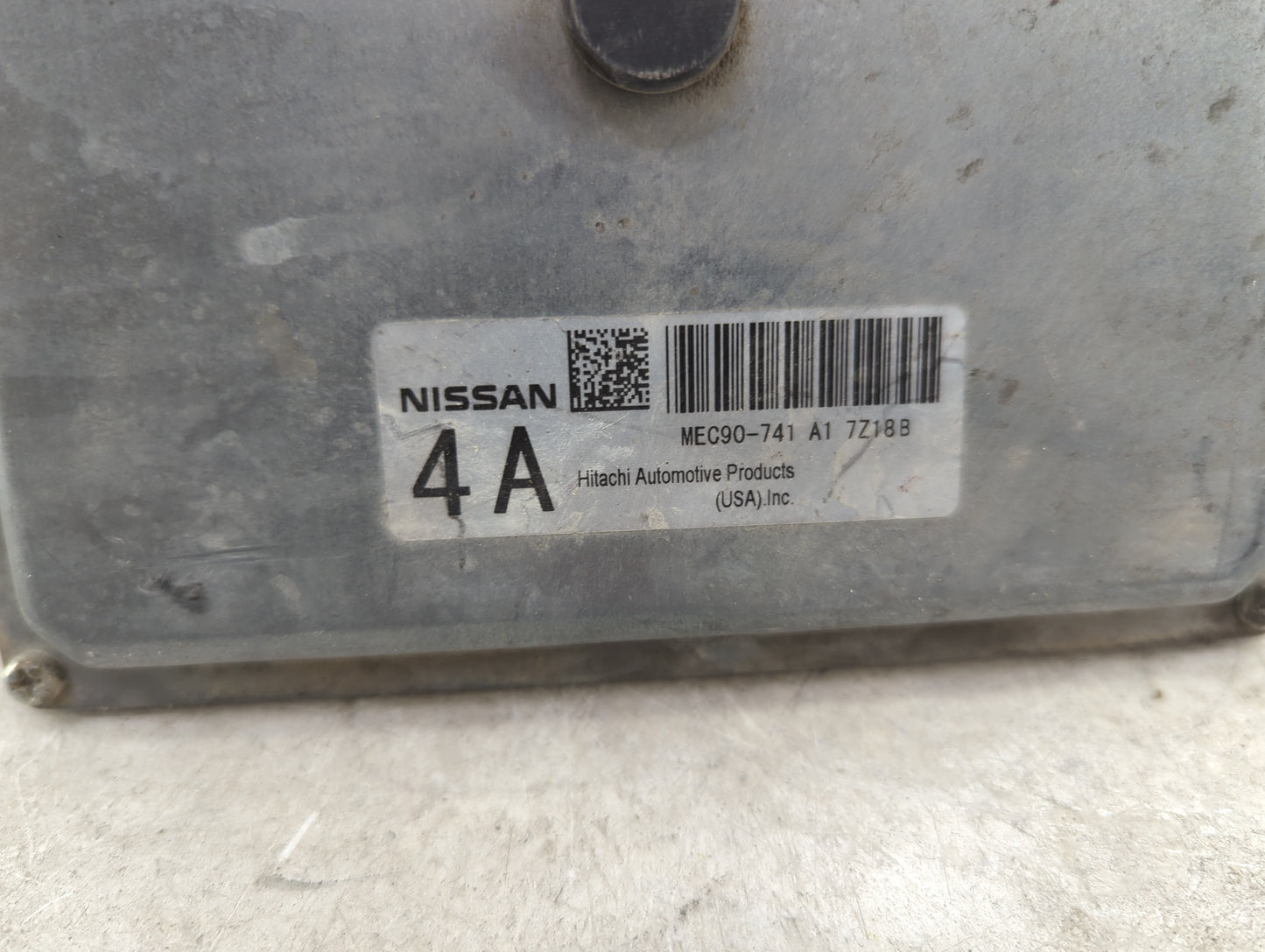 2008 Nissan Sentra PCM Engine Control Computer ECU ECM PCU OEM P/N:MEC90-741 A1 Fits OEM Used Auto Parts - Oemusedautoparts1
