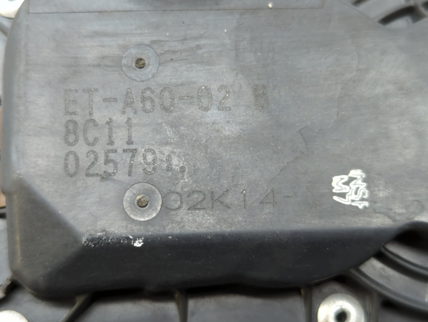 2007-2012 Nissan Sentra Throttle Body P/N:ET-A60-02 E ET-A60-02 J Fits OEM Used Auto Parts - Oemusedautoparts1.com