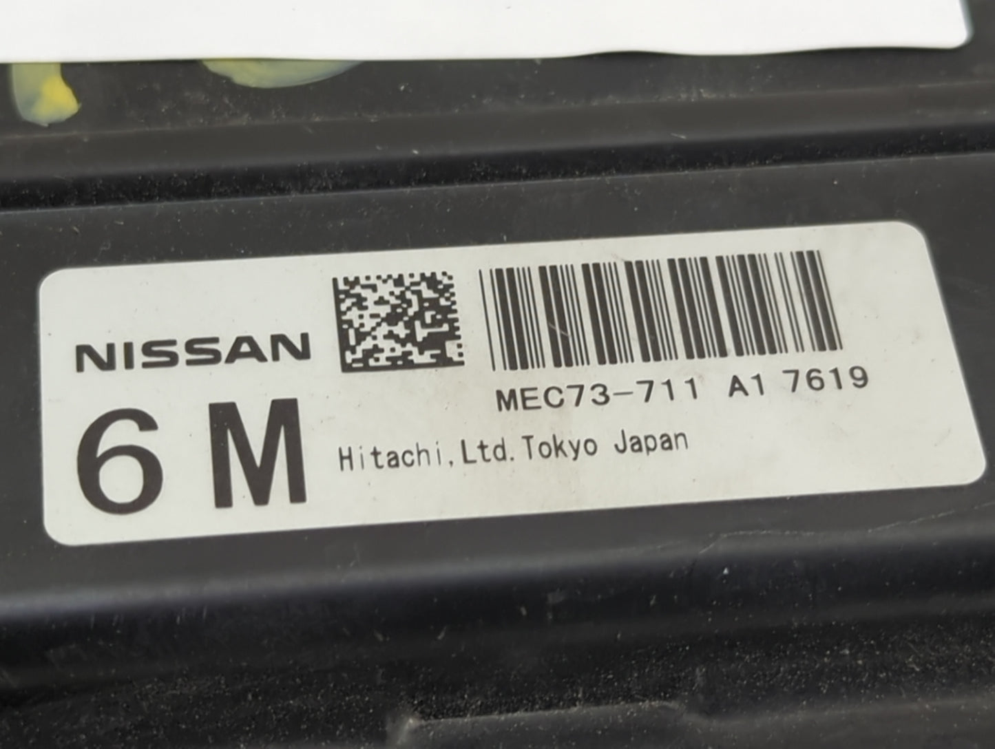2008 Nissan Titan PCM Engine Control Computer ECU ECM PCU OEM P/N:MEC73-711 Fits OEM Used Auto Parts - Oemusedautoparts1.com