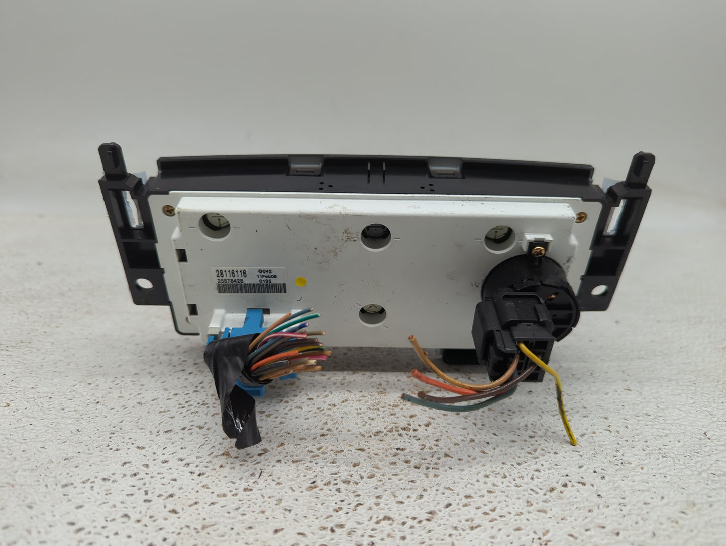 2005-2009 Pontiac G6 Climate Control Module Temperature AC/Heater Replacement P/N:28116116 Fits Fits 2005 2006 2007 2008 200