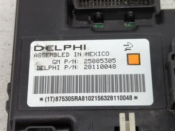 2008-2010 Pontiac G6 Body Control Module Bcm 28110048|25885305