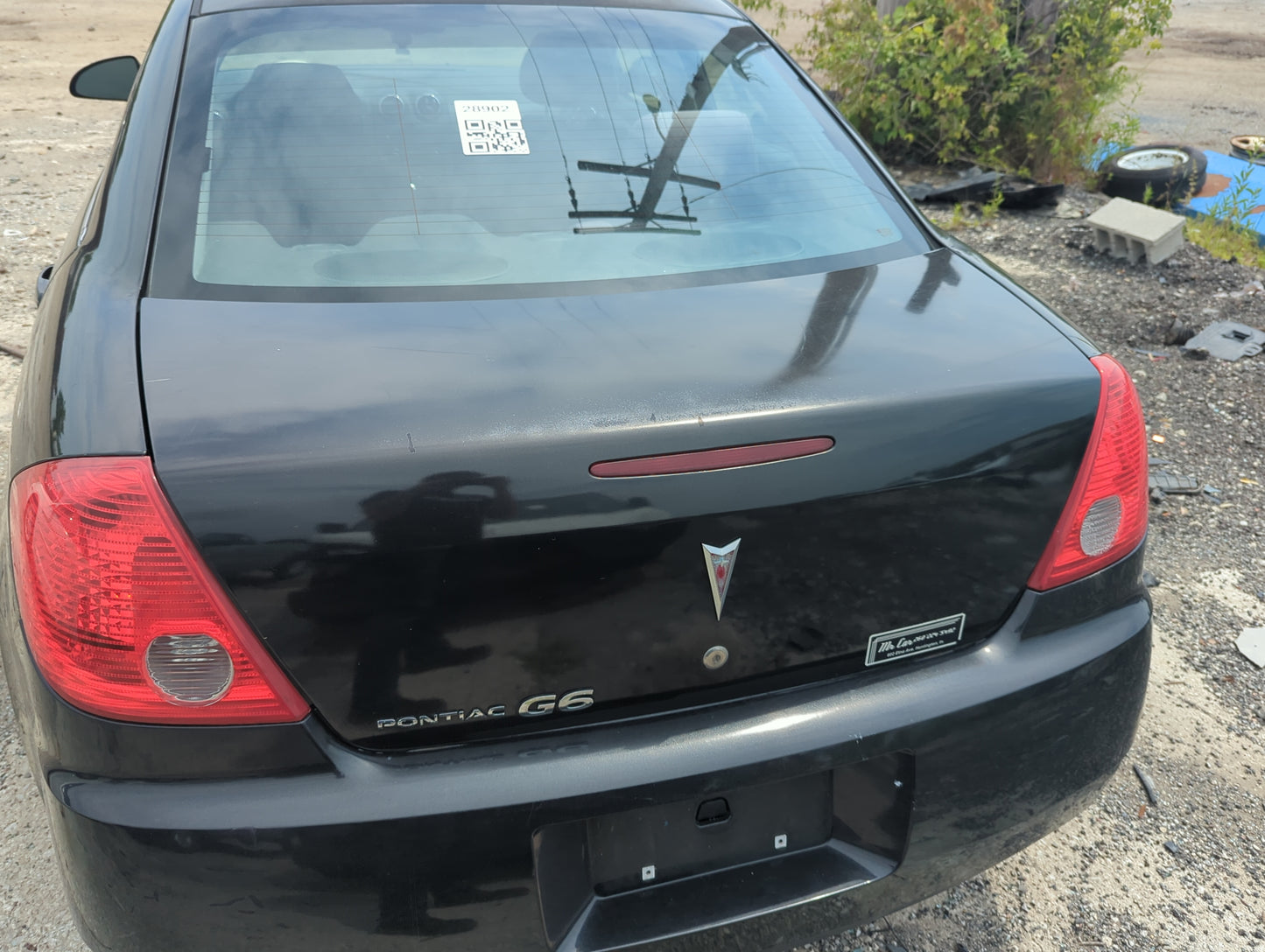 2005-2010 Pontiac G6 Trunk/decklid/hatch/tailgate Oem - Oemusedautoparts1.com