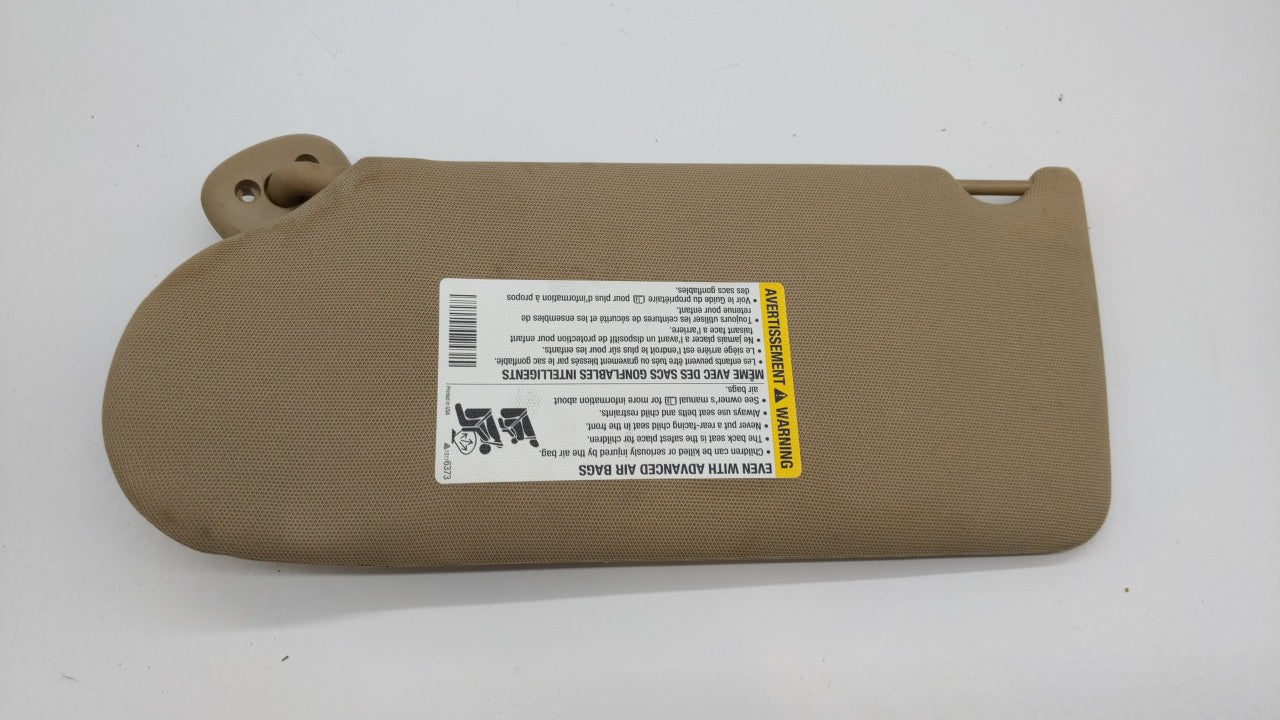 2005-2008 Pontiac Grand Prix Sun Visor Shade Replacement Passenger Right Mirror Fits Fits 2005 2006 2007 2008 OEM Used Auto