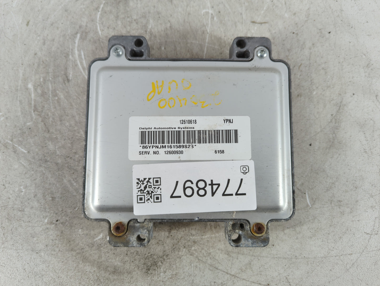 2006-2008 Pontiac Grand Prix PCM Engine Control Computer ECU ECM PCU OEM P/N:12600930 12610618 Fits Fits 2006 2007 2008 2009