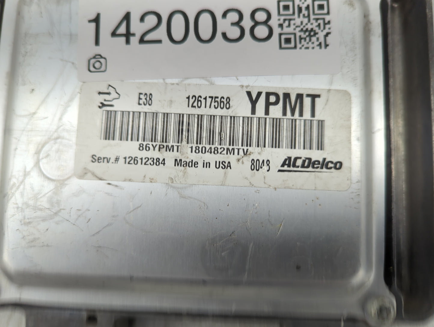 2008 Ram 2500 PCM Engine Control Computer ECU ECM PCU OEM P/N:12617568 Fits Fits 2007 OEM Used Auto Parts - Oemusedautoparts
