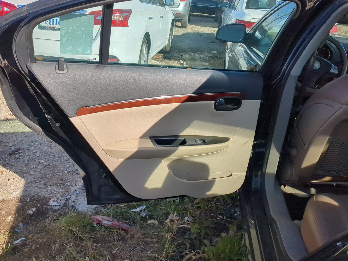 2007-2009 Saturn Aura Driver Rear Door Oem - Oemusedautoparts1.com
