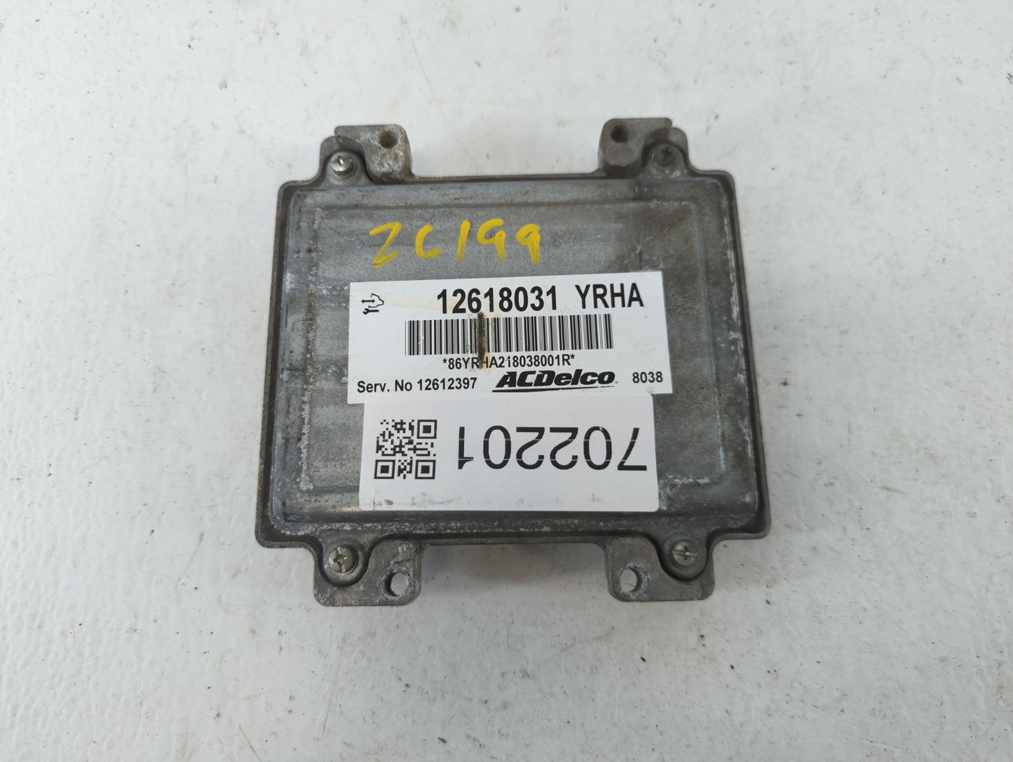 2008-2009 Saturn Aura PCM Engine Control Computer ECU ECM PCU OEM P/N:12618031 Fits Fits 2007 2008 2009 2010 2011 2012 OEM U