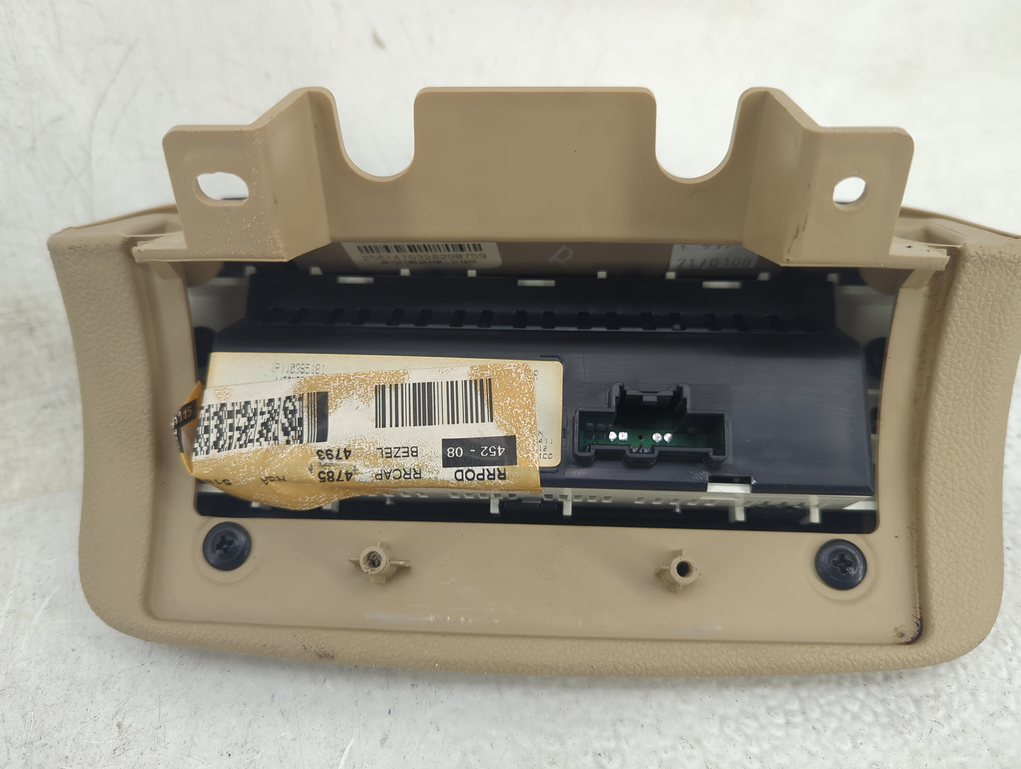 2008 Saturn Outlook Climate Control Module Temperature AC/Heater Replacement Fits OEM Used Auto Parts - Oemusedautoparts1.co
