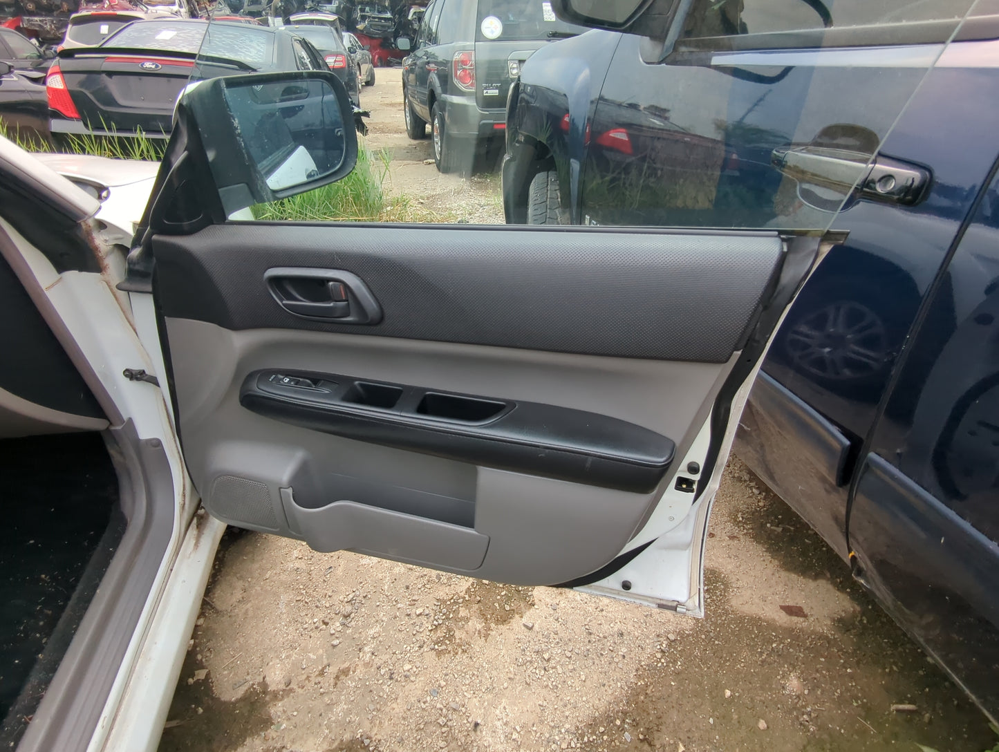 2008 Subaru Forester Front Right Passenger Interior Door Panel Trim - Oemusedautoparts1.com