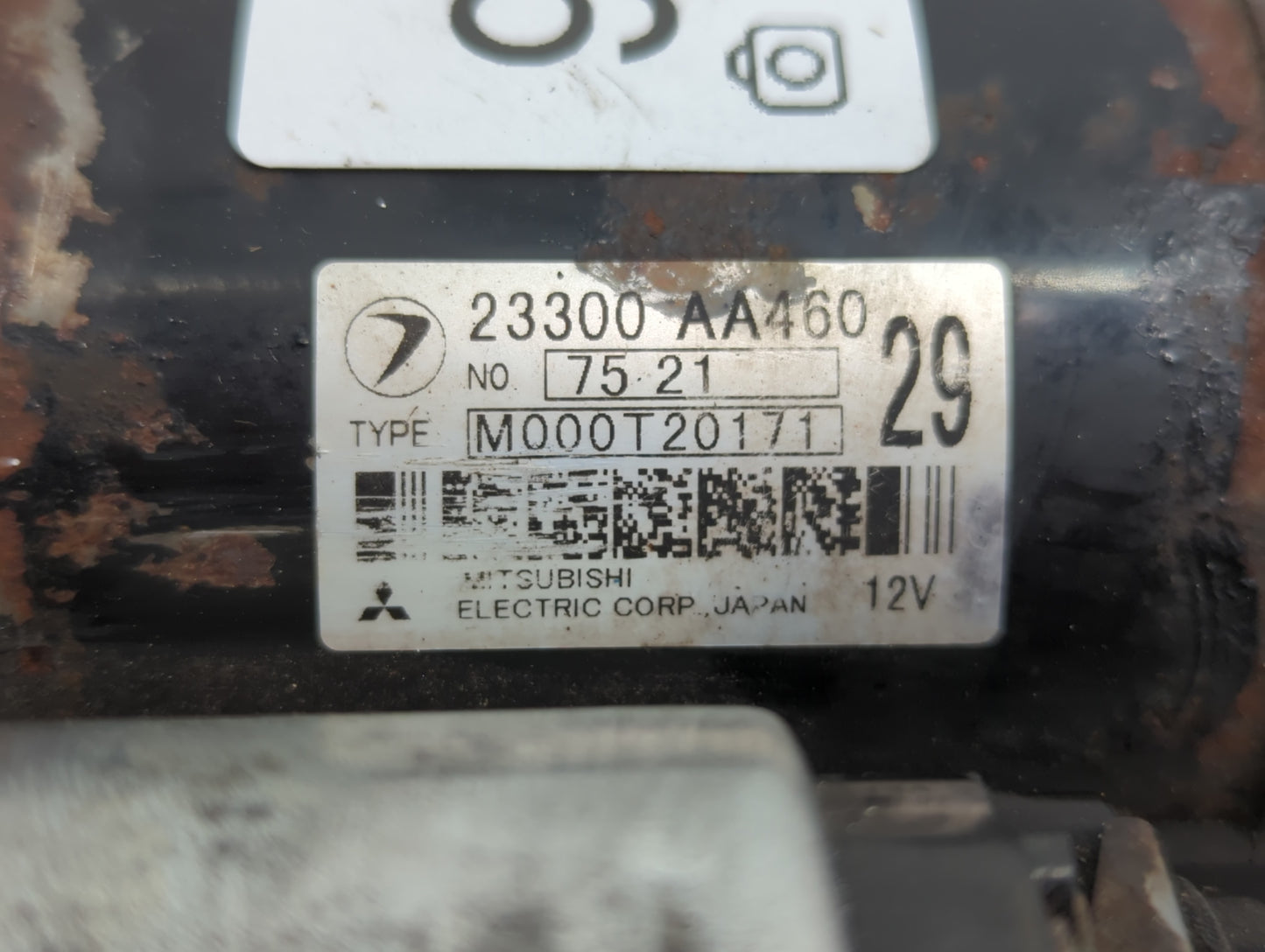 2008 Subaru Forester Car Starter Motor Solenoid OEM P/N:23300 AA460 Fits Fits 2004 2005 2006 2007 OEM Used Auto Parts - Oemu
