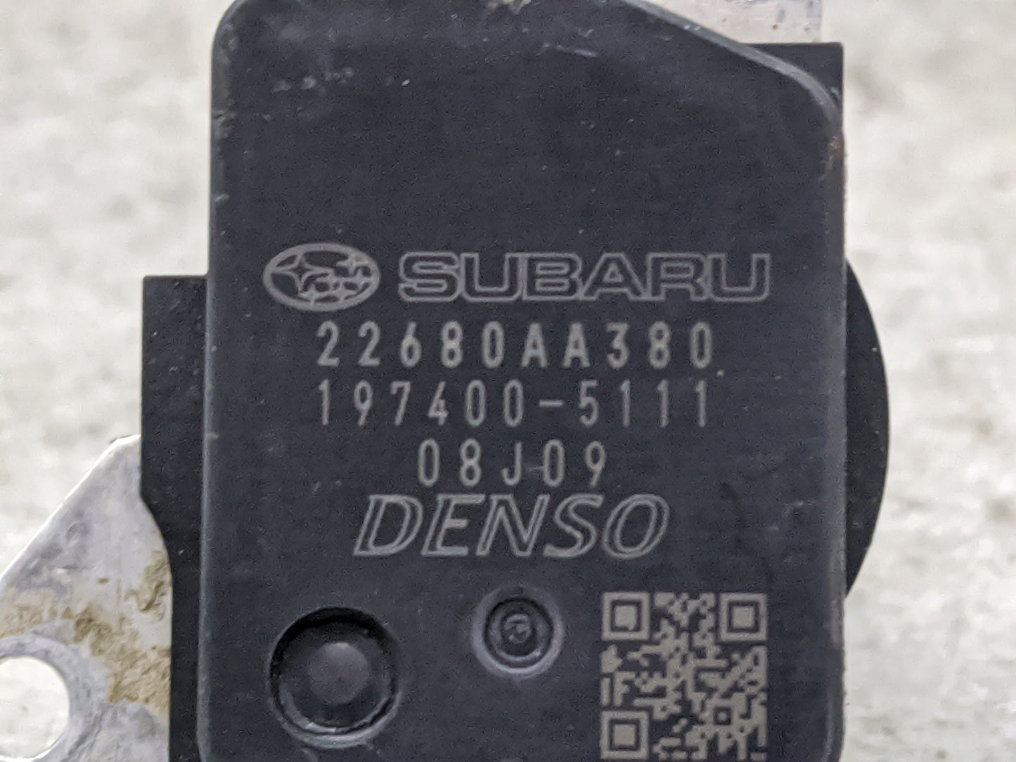 2008-2016 Subaru Impreza Mass Air Flow Meter Maf 1489707 - Oemusedautoparts1.com