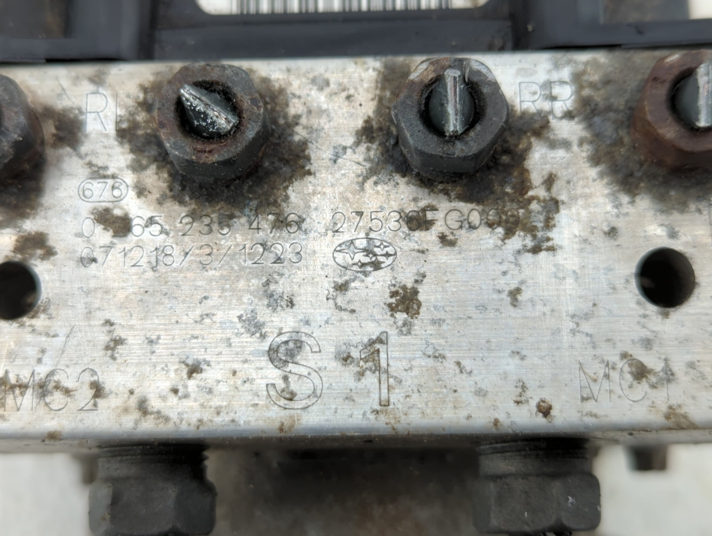 2008-2011 Subaru Impreza ABS Pump Control Module Replacement P/N:275360G001 Fits Fits 2008 2009 2010 2011 OEM Used Auto Part