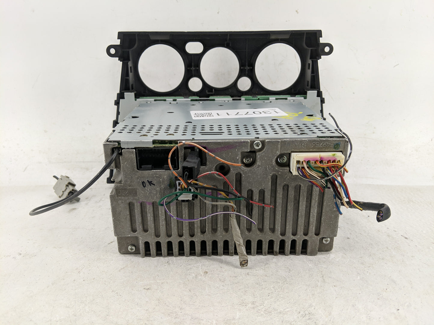 2007-2009 Subaru Legacy Radio AM FM Cd Player Receiver Replacement P/N:86201AG69B Fits Fits 2007 2008 2009 OEM Used Auto Par