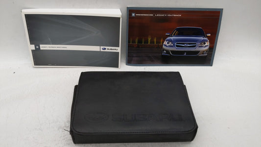 2008 Subaru Legacy Owners Manual Book Guide OEM Used Auto Parts