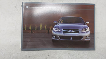 2008 Subaru Legacy Owners Manual Book Guide OEM Used Auto Parts