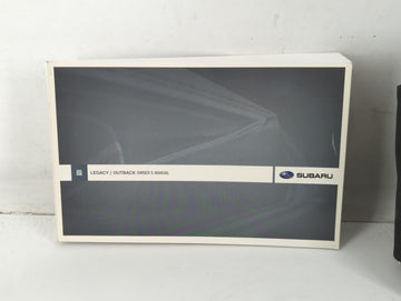 2008 Subaru Legacy Owners Manual Book Guide P/N:MSA5M0804A OEM Used Auto Parts