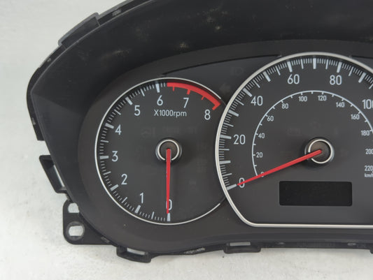 2007-2009 Suzuki Sx4 Instrument Cluster Speedometer Gauges P/N:34110-80J40 Fits Fits 2007 2008 2009 OEM Used Auto Parts