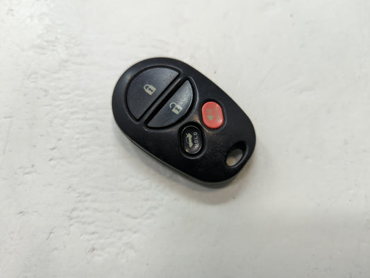 Toyota Avalon Keyless Entry Remote Fob GQ43VT20T 4 buttons