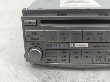 2008-2010 Toyota Avalon Radio AM FM Cd Player Receiver Replacement P/N:86120-07071 Fits Fits 2008 2009 2010 OEM Used Auto Parts
