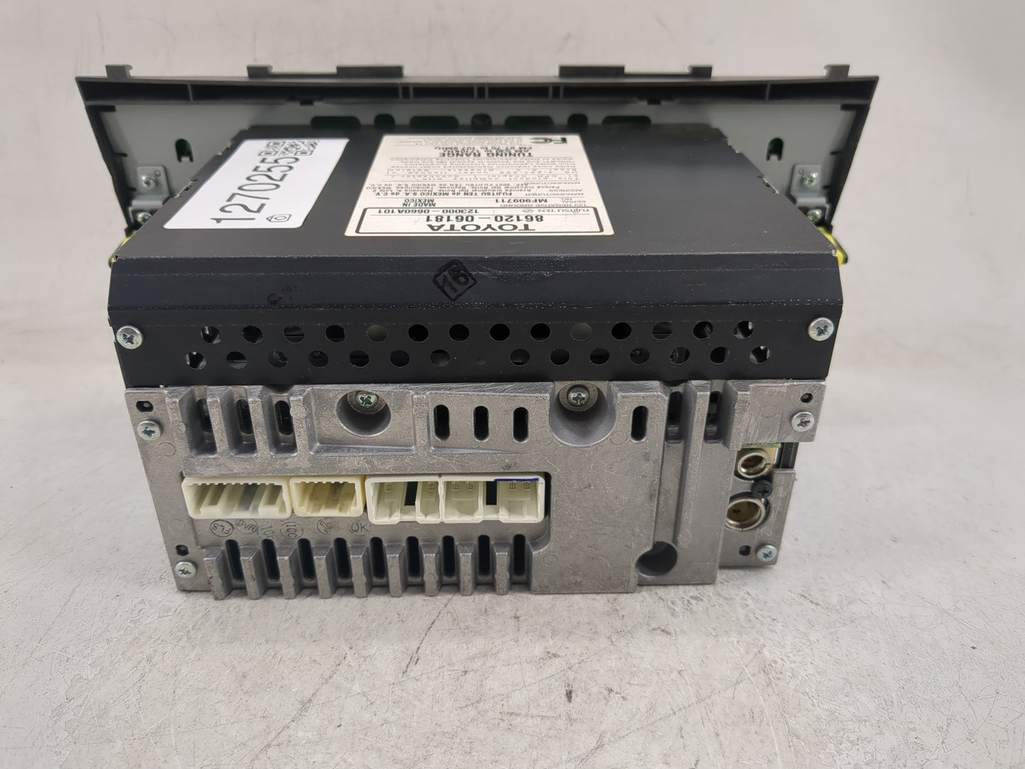 2007-2009 Toyota Camry Radio AM FM Cd Player Receiver Replacement P/N:86120-06181 Fits Fits 2007 2008 2009 OEM Used Auto Par