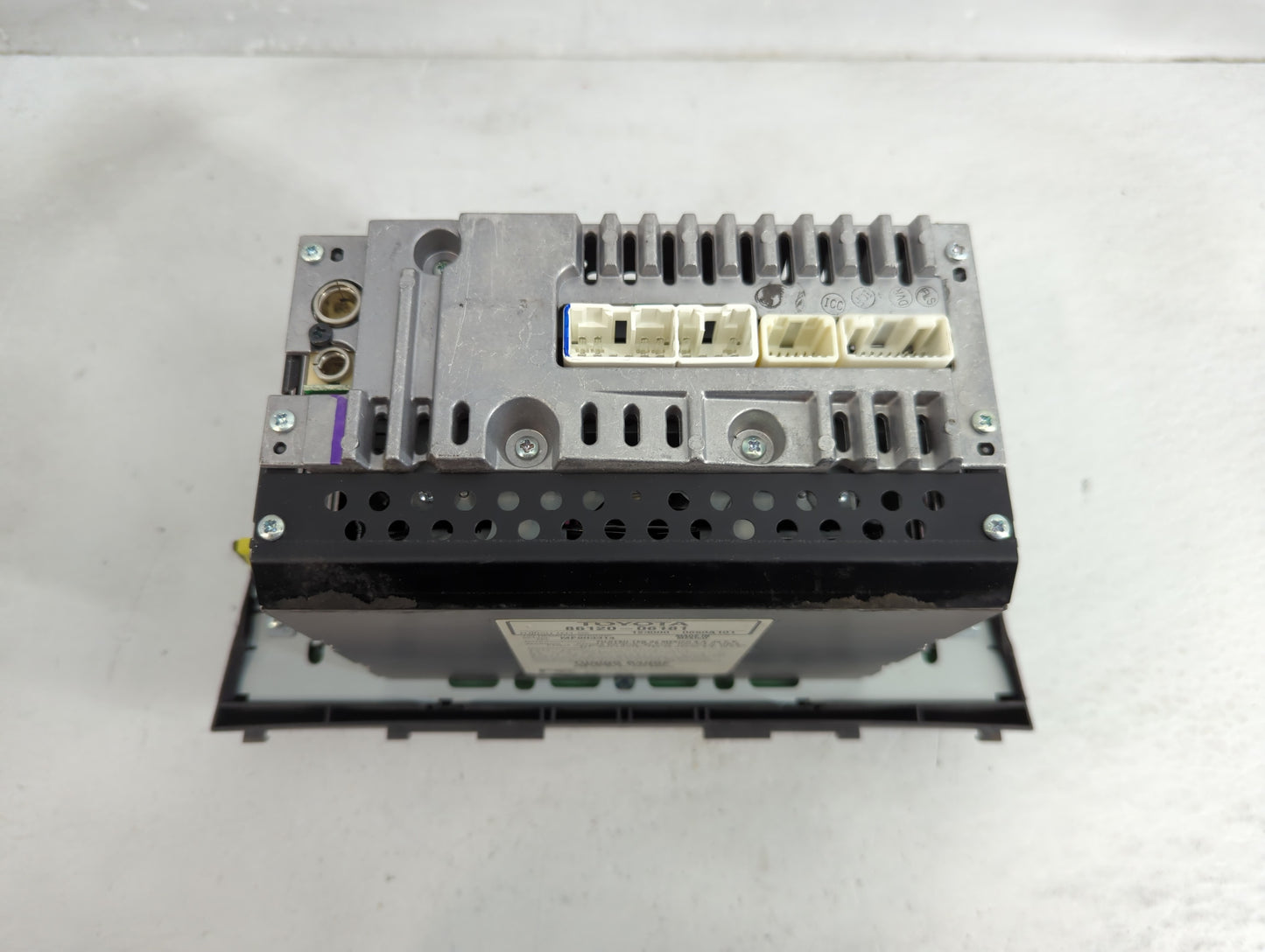 2007-2009 Toyota Camry Radio AM FM Cd Player Receiver Replacement P/N:86120-06181 Fits Fits 2007 2008 2009 OEM Used Auto Par