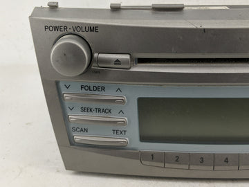 2007-2009 Toyota Camry Radio AM FM Cd Player Receiver Replacement P/N:86120-06180 86120-06181 Fits Fits 2007 2008 2009 OEM Used Auto Parts