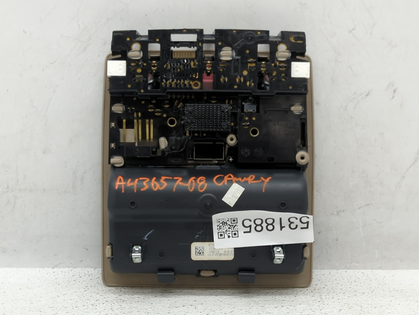 2008 Toyota Camry Overhead Roof Console - Oemusedautoparts1.com