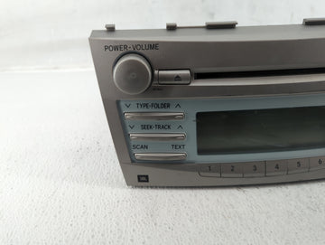 2007-2009 Toyota Camry Radio AM FM Cd Player Receiver Replacement P/N:86120-06191 86120-06181 Fits Fits 2007 2008 2009 OEM Used Auto Parts