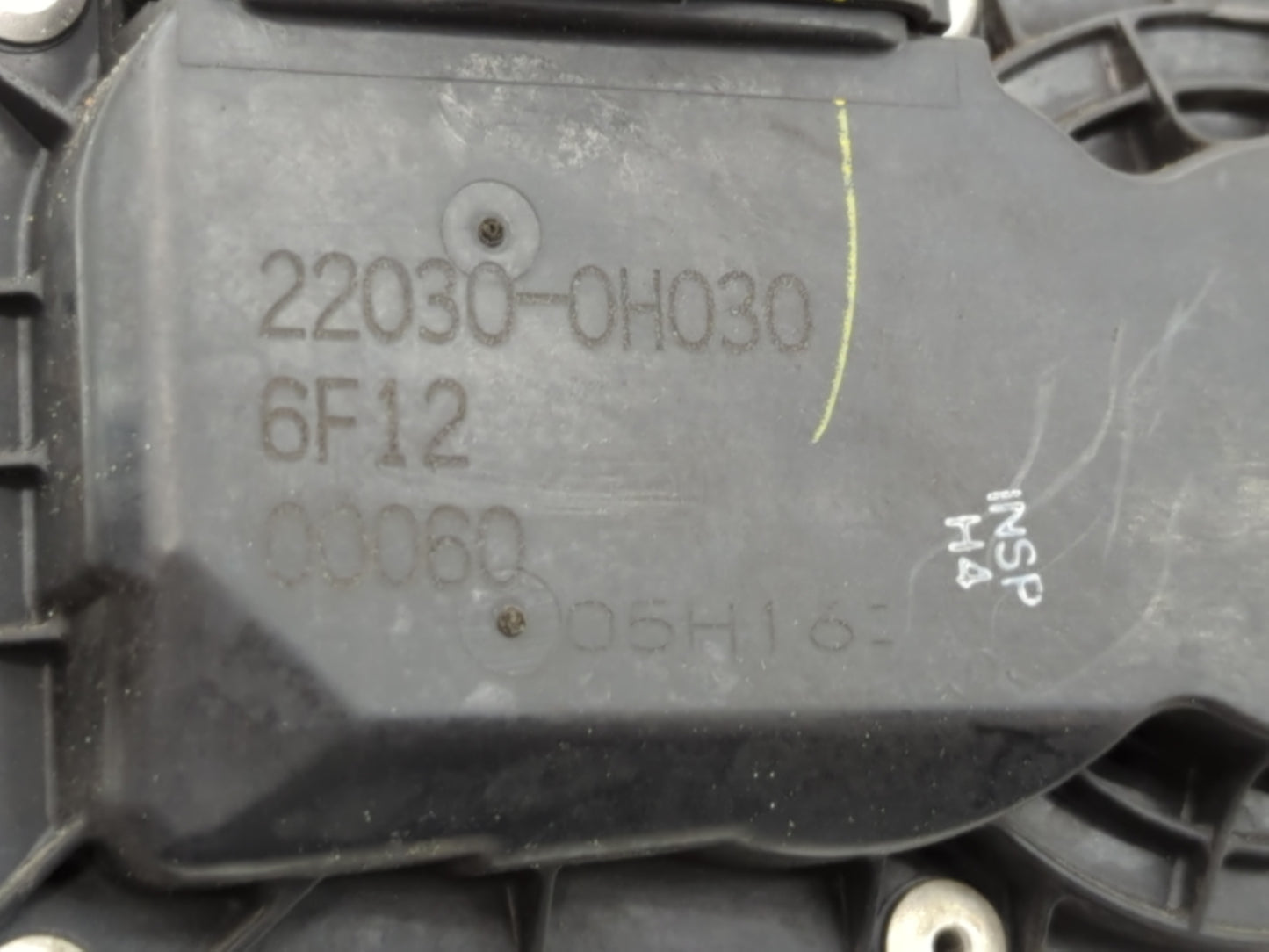 2007-2011 Toyota Camry Throttle Body P/N:22030-0H030 Fits Fits 2006 2007 2008 2009 2010 2011 2012 2013 2014 2015 OEM Used Au