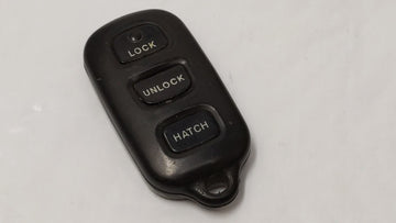 Toyota Corolla Matrix Keyless Entry Remote Gq43vt14t 4 Buttons