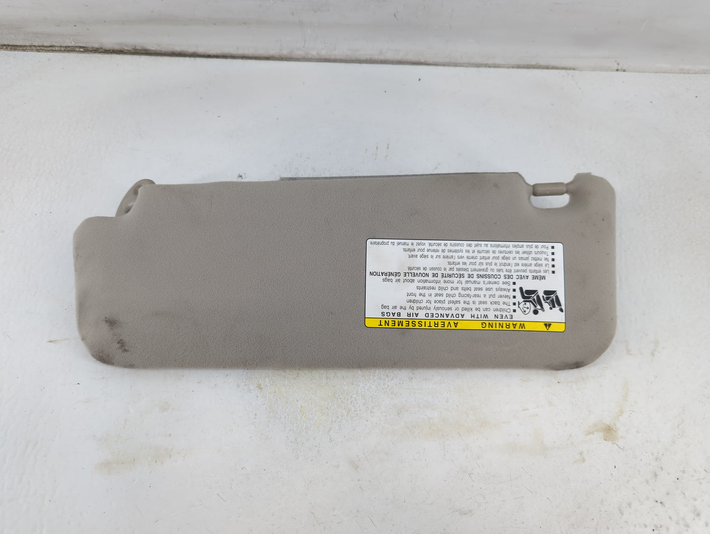 2006-2009 Toyota Prius Sun Visor Shade Replacement Passenger Right Mirror Fits Fits 2006 2007 2008 2009 OEM Used Auto Parts