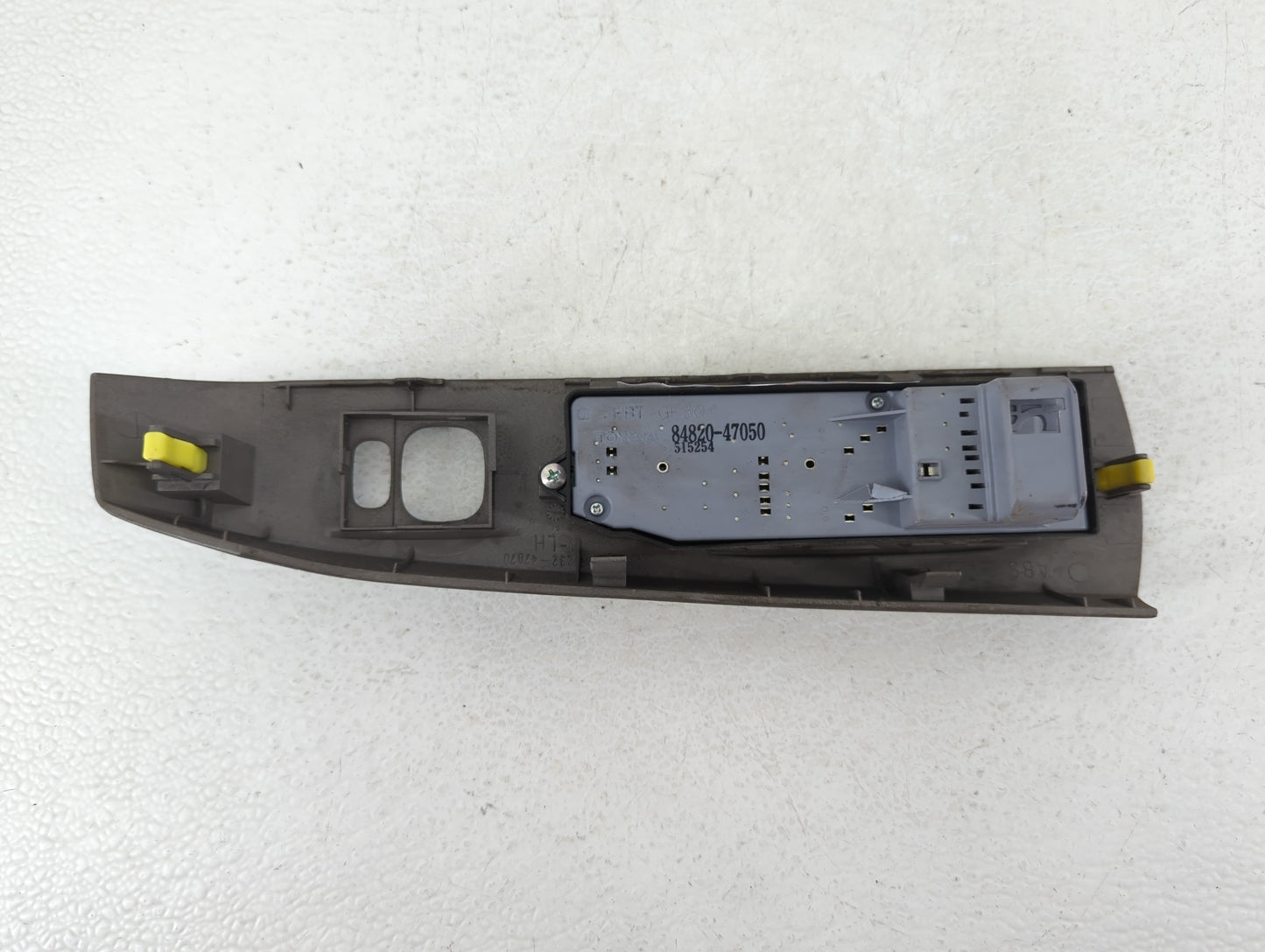 2004-2009 Toyota Prius Master Power Window Switch Replacement Driver Side Left P/N:84820-47050 Fits OEM Used Auto Parts - Oe