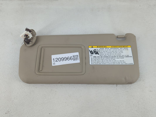 2006-2009 Toyota Rav4 Sun Visor Shade Replacement Driver Left Mirror Fits Fits 2006 2007 2008 2009 OEM Used Auto Parts