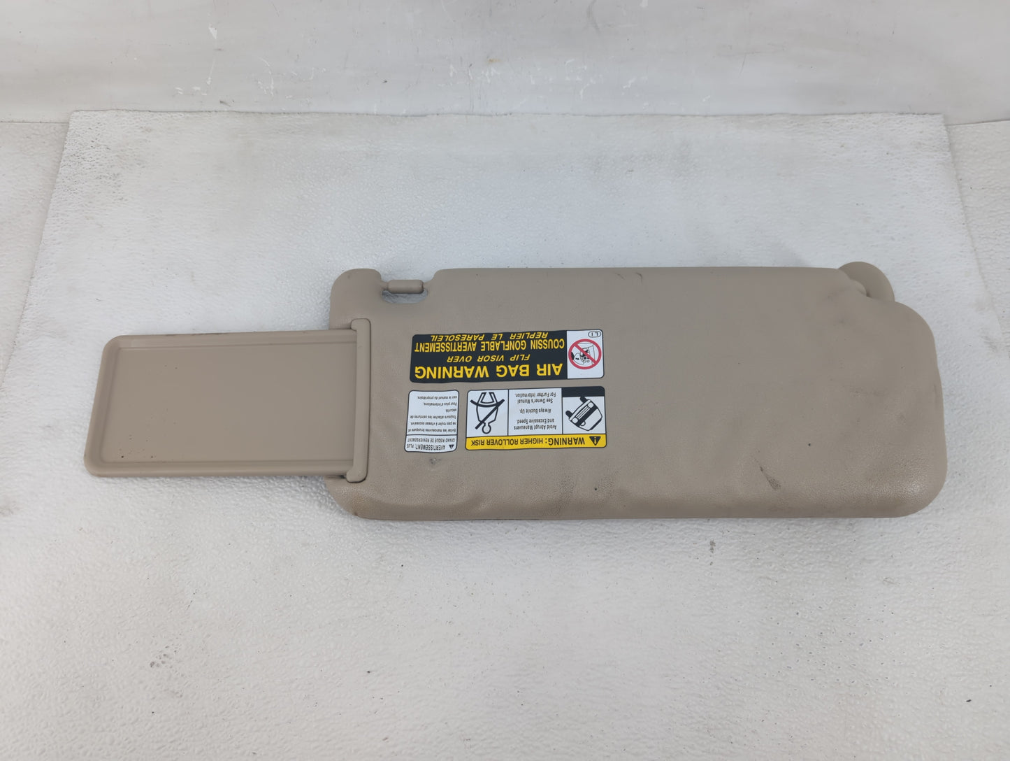 2006-2009 Toyota Rav4 Sun Visor Shade Replacement Driver Left Mirror Fits Fits 2006 2007 2008 2009 OEM Used Auto Parts - Oem