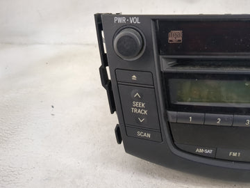 2006-2008 Toyota Rav4 Radio AM FM Cd Player Receiver Replacement P/N:86120-42171 122000-7681A101 Fits Fits 2006 2007 2008 OEM Used Auto Parts