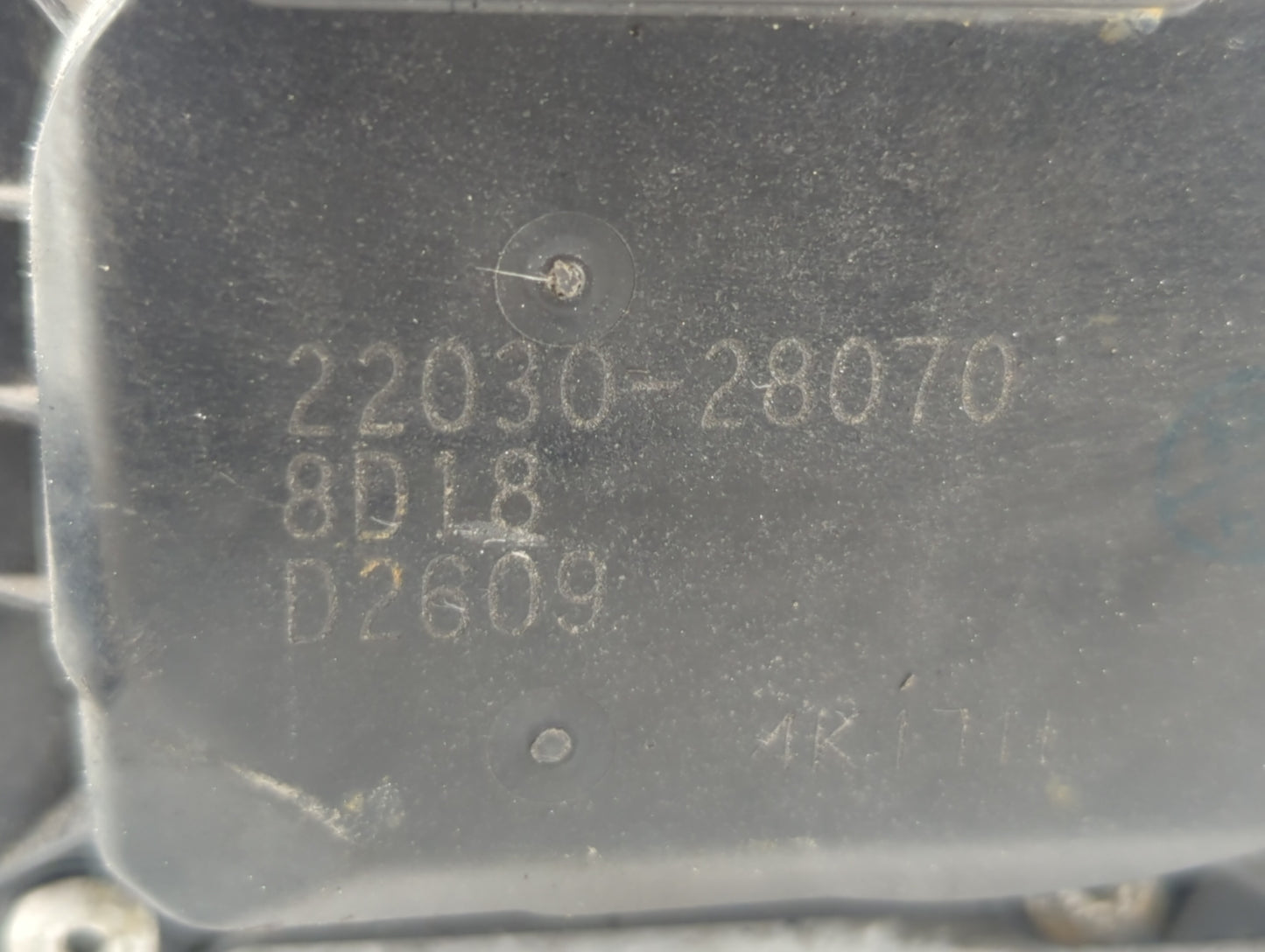 2006-2008 Toyota Rav4 Throttle Body P/N:22030-28071 22030-28070 Fits Fits 2006 2007 2008 2009 2010 2011 2012 2013 2014 2015