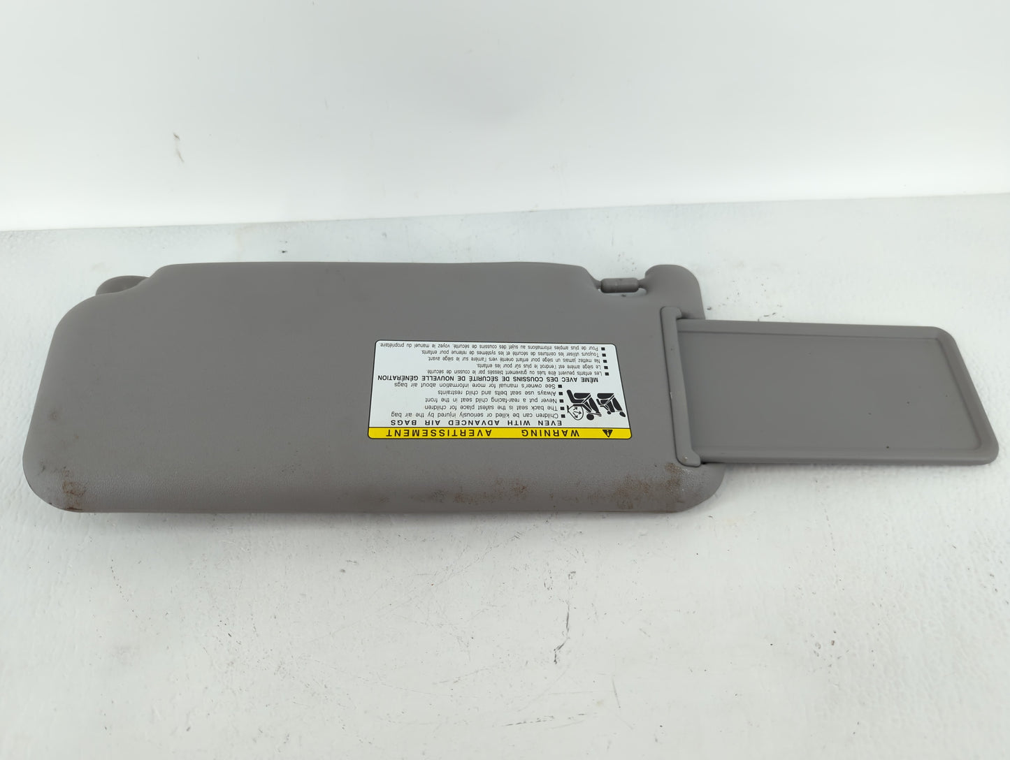 2006-2009 Toyota Rav4 Sun Visor Shade Replacement Passenger Right Mirror Fits Fits 2006 2007 2008 2009 OEM Used Auto Parts -