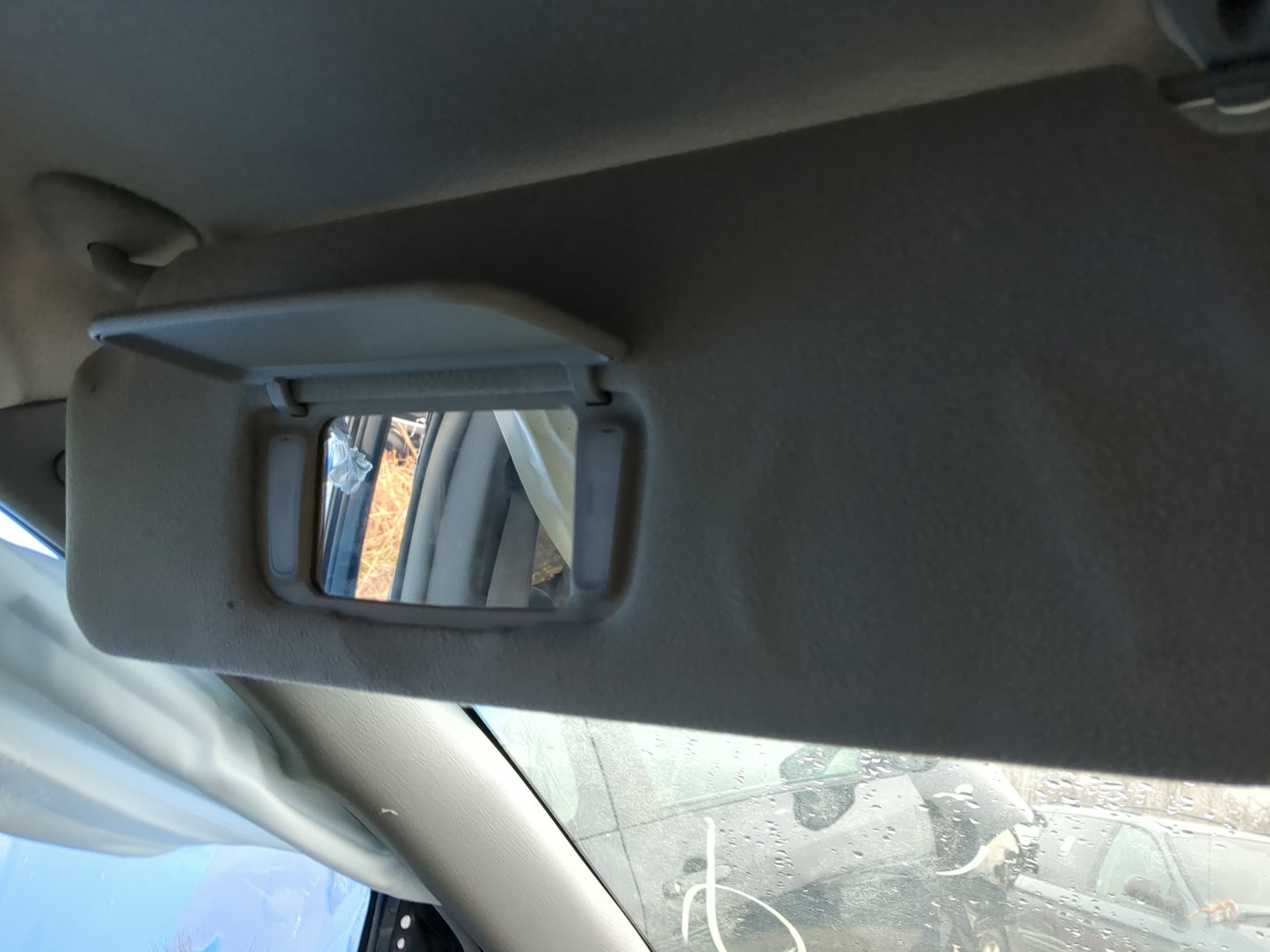 2005-2010 Toyota Sienna Sun Visor Shade Replacement Driver Left Mirror Fits Fits 2005 2006 2007 2008 2009 2010 OEM Used Auto