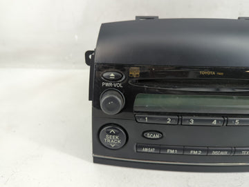 2008-2010 Toyota Sienna Radio AM FM Cd Player Receiver Replacement P/N:86120-08200 86120-08210 Fits Fits 2008 2009 2010 OEM Used Auto Parts