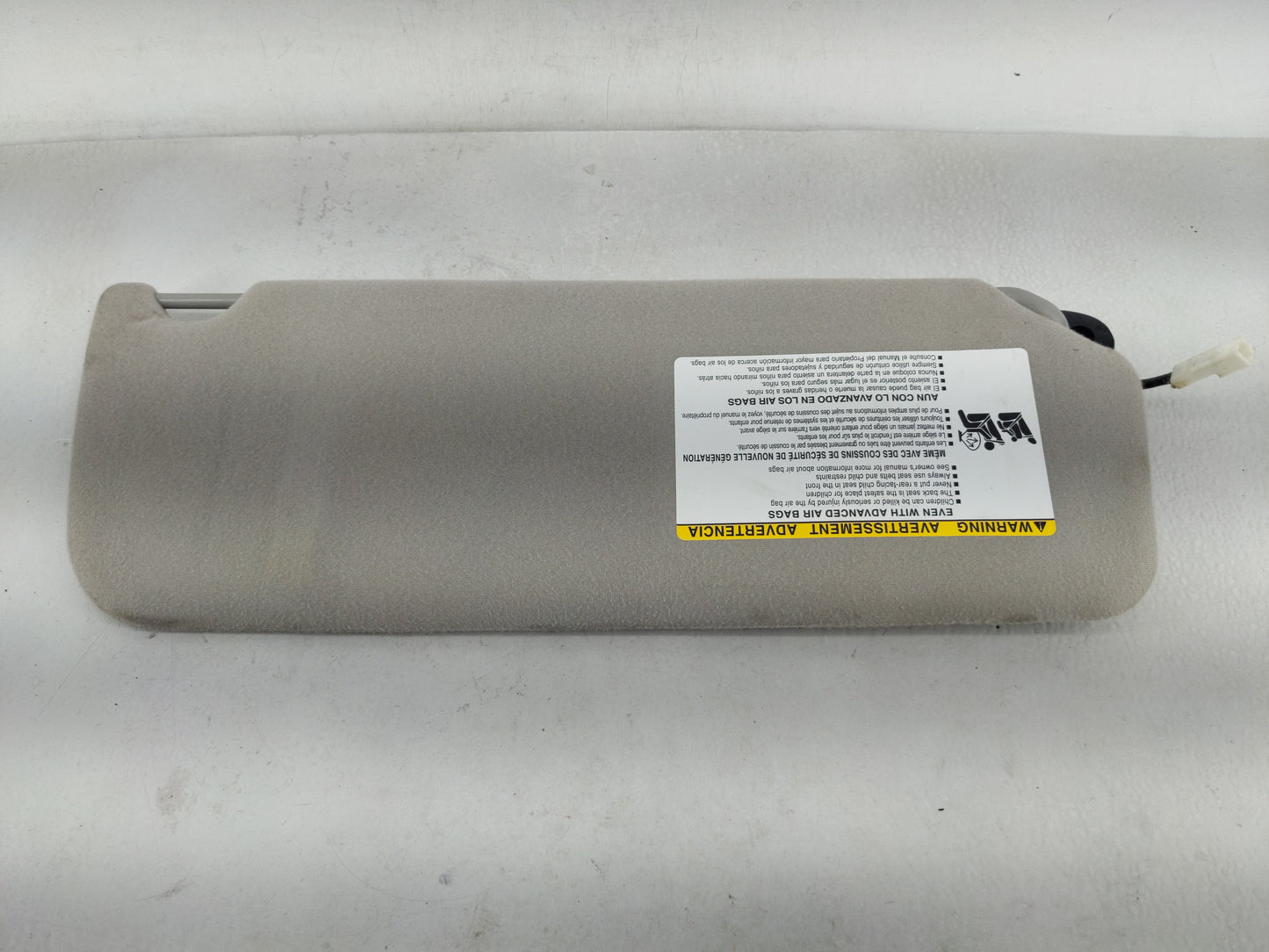 2005-2010 Toyota Sienna Sun Visor Shade Replacement Driver Left Mirror Fits Fits 2005 2006 2007 2008 2009 2010 OEM Used Auto