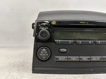 2008-2010 Toyota Sienna Radio AM FM Cd Player Receiver Replacement P/N:86120-08200 86120-08210 Fits Fits 2008 2009 2010 OEM Used Auto Parts