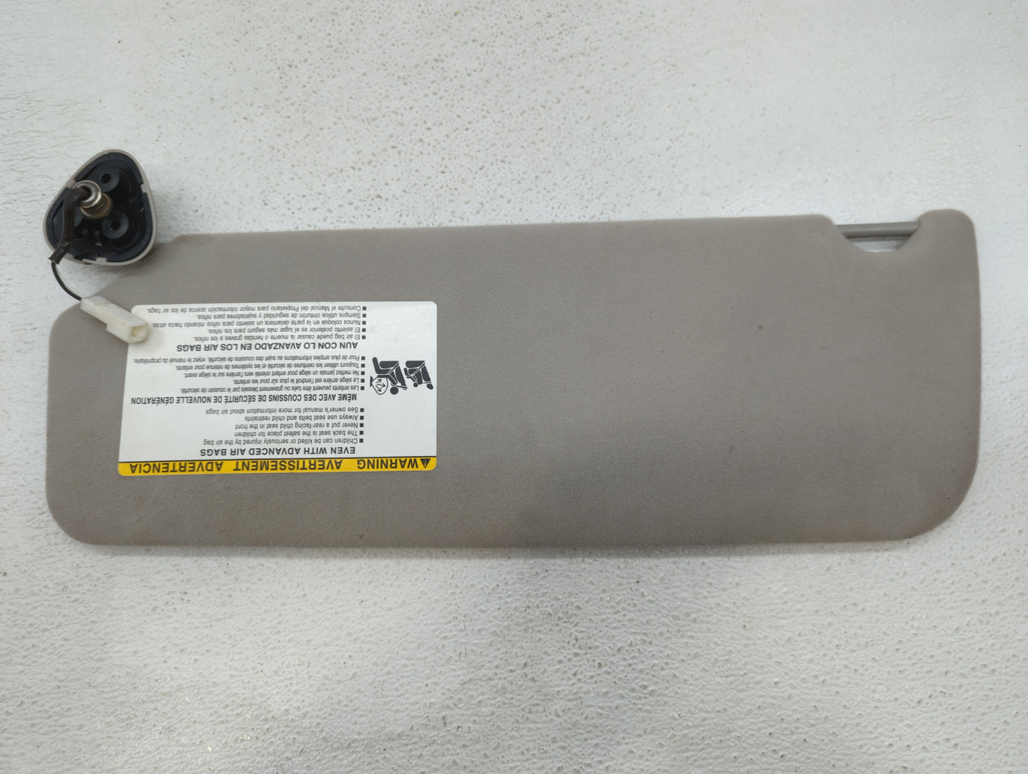 2005-2010 Toyota Sienna Sun Visor Shade Replacement Passenger Right Mirror Fits Fits 2005 2006 2007 2008 2009 2010 OEM Used