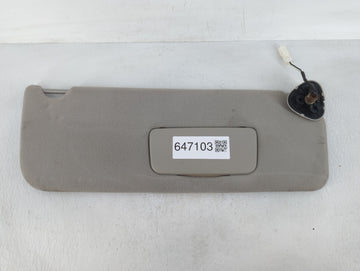 2005-2010 Toyota Sienna Sun Visor Shade Replacement Passenger Right Mirror Fits Fits 2005 2006 2007 2008 2009 2010 OEM Used Auto Parts
