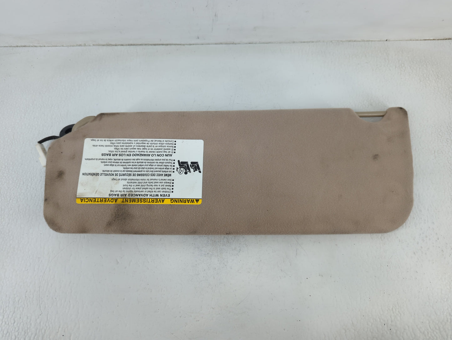 2005-2010 Toyota Sienna Sun Visor Shade Replacement Passenger Right Mirror Fits Fits 2005 2006 2007 2008 2009 2010 OEM Used